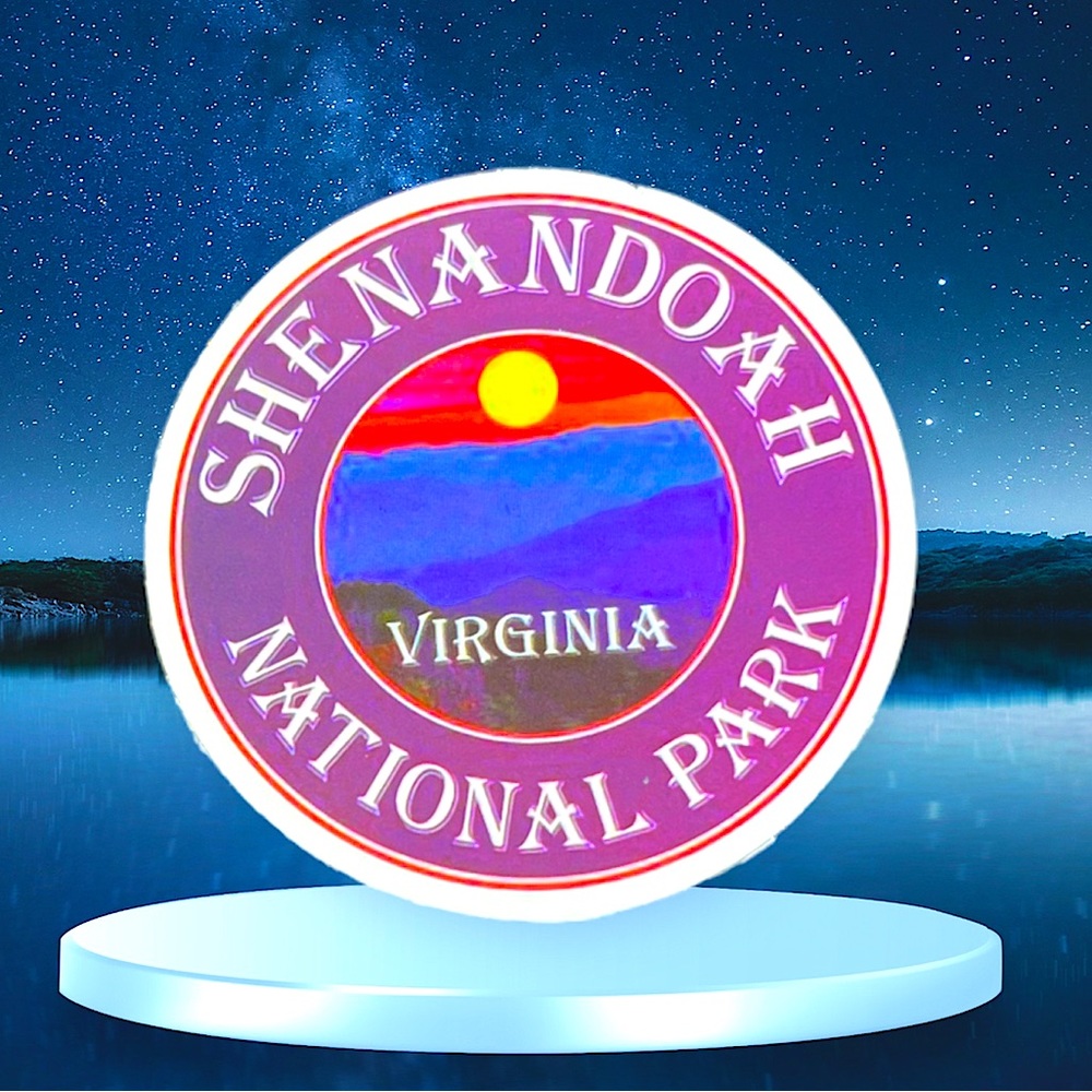 SHENANDOAH Outdoor Adventure Journey Wander Traveler Explore Sticker